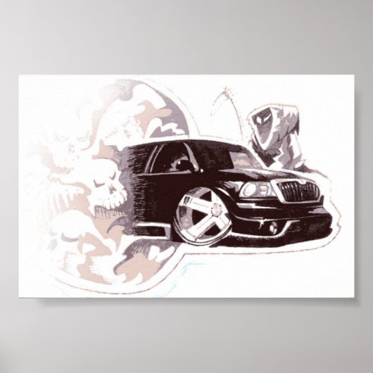 Ride Till Death Poster (Voorkant)