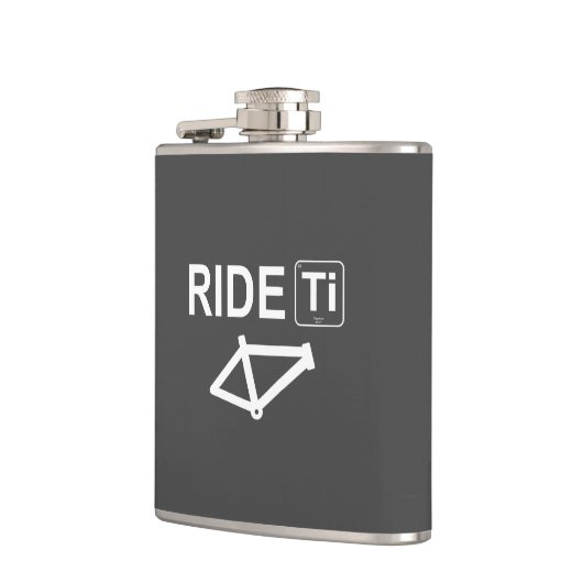 Ride Titanium Heupfles (Links)