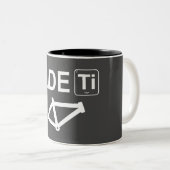 Ride Titanium Tweekleurige Koffiemok (Voorkant rechts)