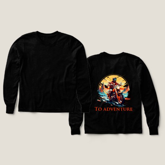 Ride to Adventure (Voorkant /achterkant)