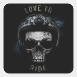Ride to die sticker
