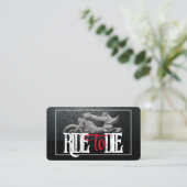 Ride to Die Visitekaartje (Staand voorkant)