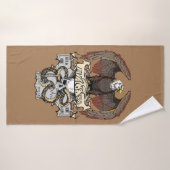 Ride to Live Live to Ride Biker-ontwerp Badhanddoek (Badhanddoek)