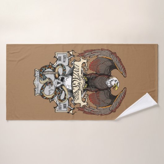 Ride to Live Live to Ride Biker-ontwerp Badhanddoek (Badhanddoek)