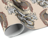 Ride to Live Live to Ride Biker-ontwerp Cadeaupapier (Rol Hoek)