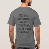 Ride Together, Fly Together T-shirt (Achterkant)