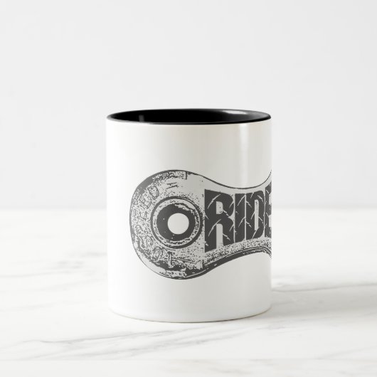 Ride Tweekleurige Koffiemok (Center)