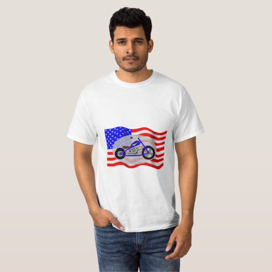 Ride USA T-shirt (Voorkant volledig)