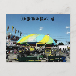 Ride van het wagenpark Kiddes Car en Truck Amuseme Briefkaart