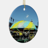 Ride van Kiddie Car en Truck Amusement Park Keramisch Ornament (Rechts)