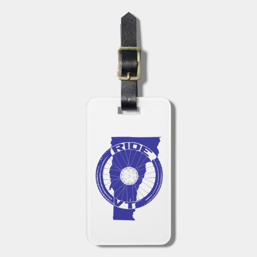 Ride Vermont Bagagelabel (Voorkant verticaal)