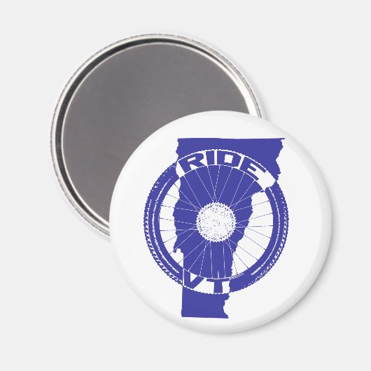 Ride Vermont Magneet (Voorkant / Achterkant)