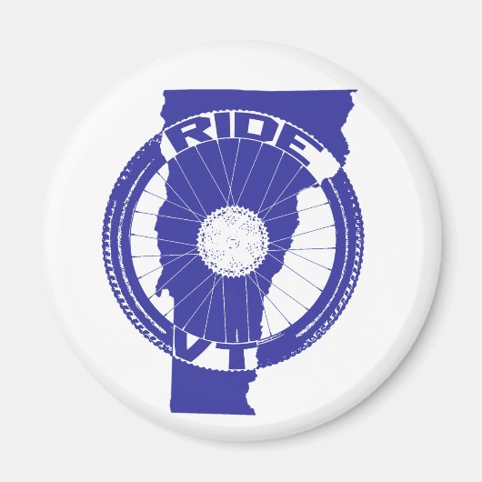 Ride Vermont Magneet (Voorkant)
