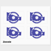 Ride Vermont Rechthoekige Sticker (Vel)