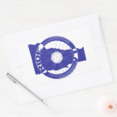 Ride Vermont Rechthoekige Sticker (Envelop)