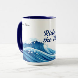 Ride Wave Citaat Mok