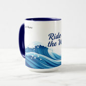 Ride Wave Quote Mok (Voorkant links)