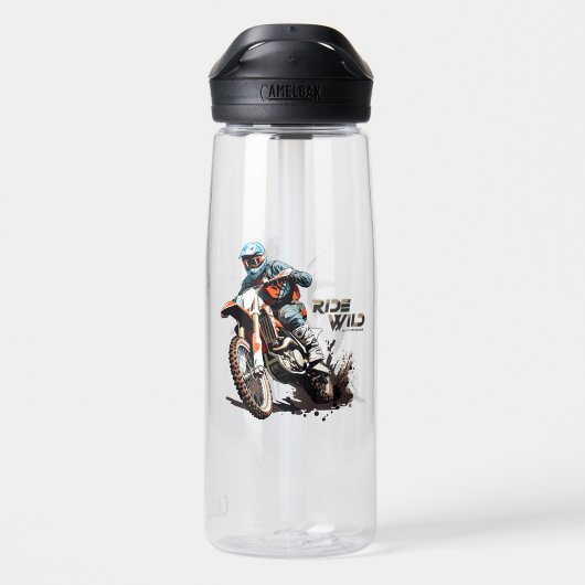 Ride Wild | 25 oz Waterfles (Achterkant)