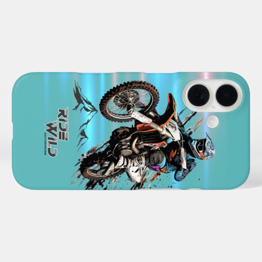 Ride Wild | Case-Mate iPhone Case (Achterkant (horizontaal))