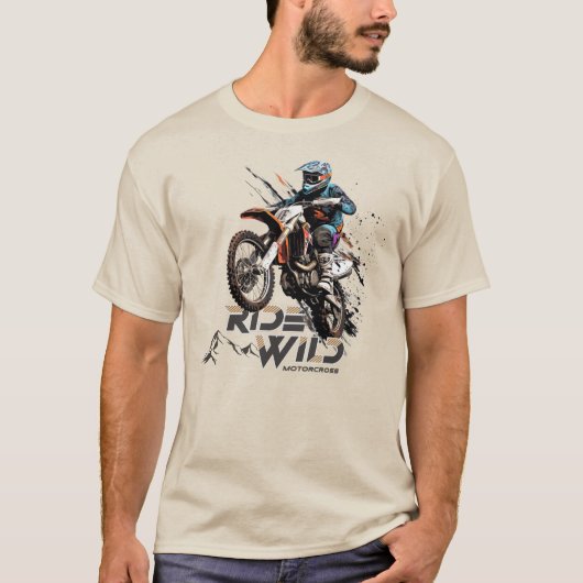Ride Wild | Volwassene T-shirt (Voorkant)