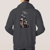 Ride Wind | Heren Hoodie (Achterkant)
