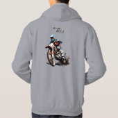 Ride Wind | Mannen hoodie (Achterkant)
