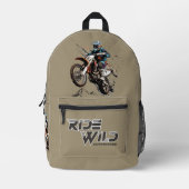 Ride Wind | Print Cut Sew Bag Bedrukte Rugzak (Voorkant)