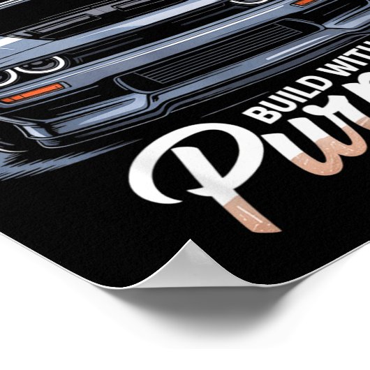 Ride With Honor Car Lover Poster (Hoek)