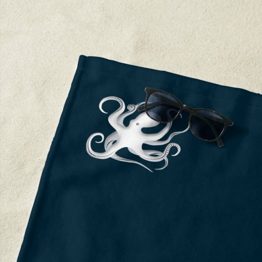 Ride with Jesus | Surfende Jezus Illustratie Strandlaken (In situ)