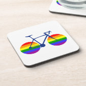 Ride with Pride Bike Bier Onderzetter (Linkerzijde)
