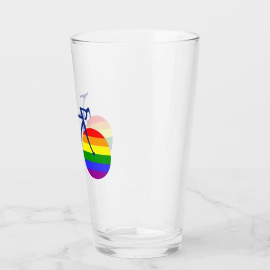 Ride with Pride Bike Glas (Links)