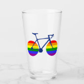Ride with Pride Bike Glas (Voorkant)