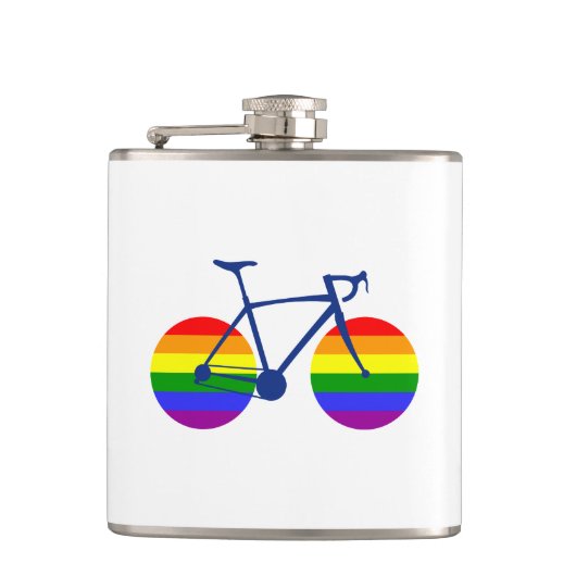 Ride with Pride Bike Heupfles (Voorkant)
