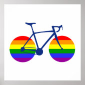 Ride with Pride Bike Poster (Voorkant)