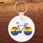 Ride with Pride Bike Sleutelhanger (Achterkant)