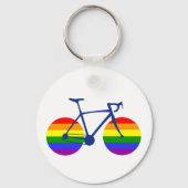 Ride with Pride Bike Sleutelhanger (Achterkant)