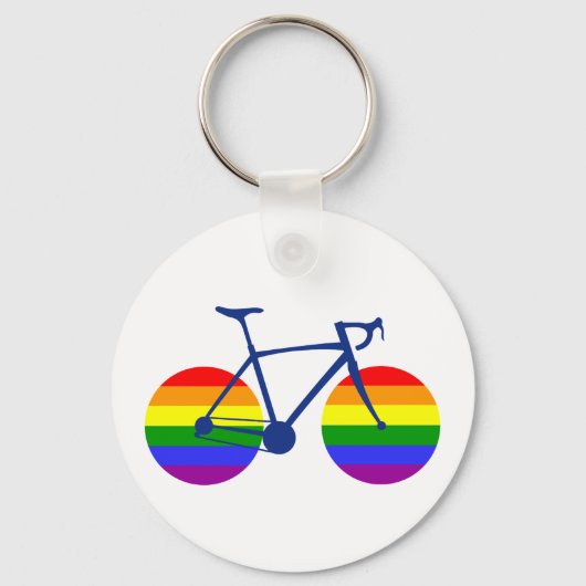 Ride with Pride Bike Sleutelhanger (Achterkant)