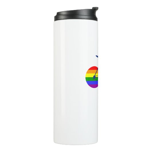Ride with Pride Bike Thermosbeker (Gedraaid links)