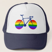 Ride with Pride Bike Trucker Pet (Voorkant)
