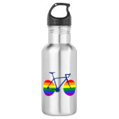 Ride with Pride Bike Waterfles (Voorkant)
