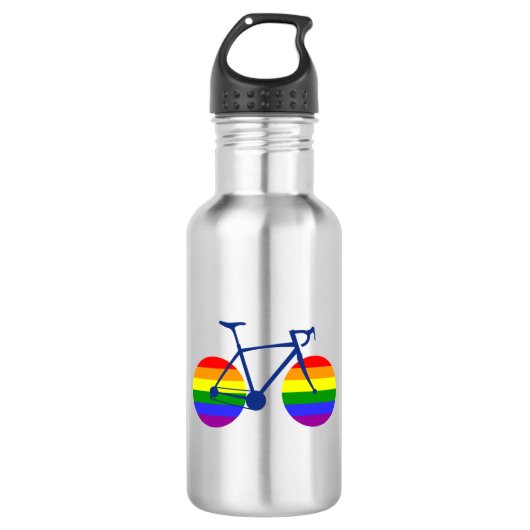Ride with Pride Bike Waterfles (Voorkant)