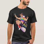 Ride with Pride Gay T-shirt (Voorkant)