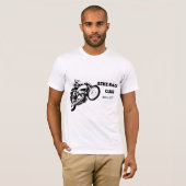 Ride with Soul – Bike Lover Logo Design T-shirt (Voorkant volledig)