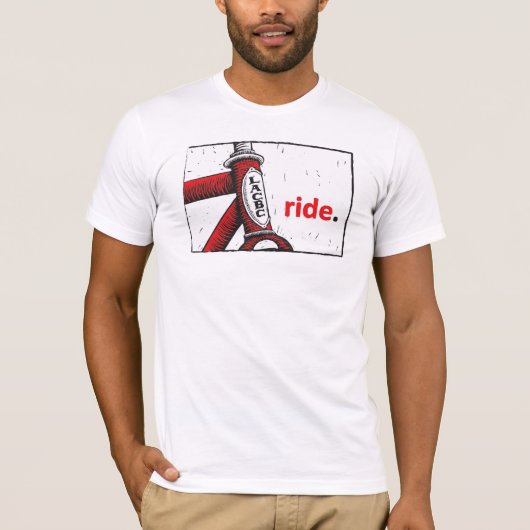 Ride Woodcut T-shirt (Voorkant)