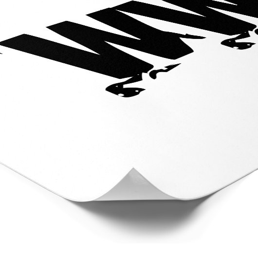 "Ride ze hard, laat ze nat weg!" Sledders.com Poster (Hoek)