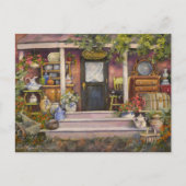 Rideau Antieke Canada Rustic Country Briefkaart (Voorkant)