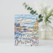 Rideau Canal Ottawa Canada Briefkaart (Staand voorkant)