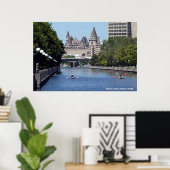 Rideau Canal Poster (Thuiskantoor)