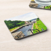 Rideau Canal Waterway Bestel nu Bier Onderzetter (Linkerzijde)