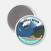 Rideau de Ontario Provinciale Park Magnet (Voorkant / Achterkant)